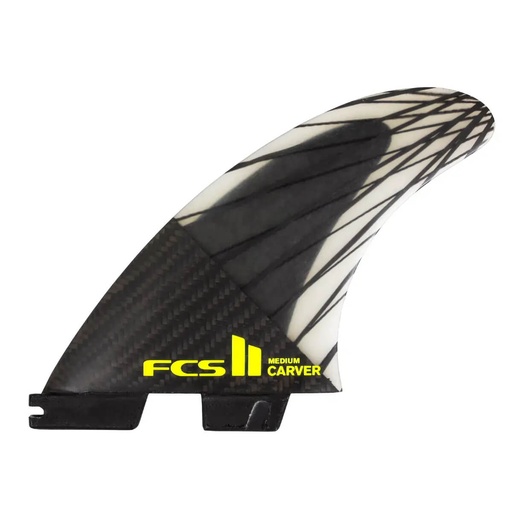 FCS II CARVER PC CARBON TRI FINS